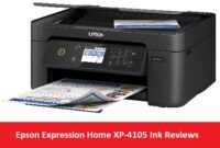 Epson Expression Home XP-4105 Ink Reviews