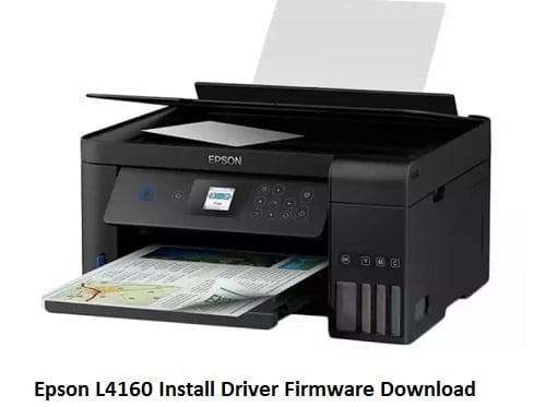 Epson L4160 Install Driver Firmware Download