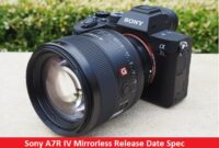 Sony A7R IV Mirrorless Release Date Spec
