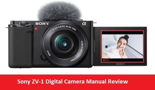 Sony ZV-1 Digital Camera Manual Review