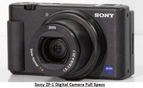 Sony ZF-1 Digital Camera Full Specs Review