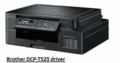 Brother DCP-T525 driver free download software