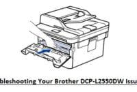Troubleshooting Your Brother DCP-L2550DW Issues