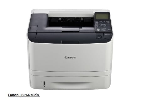 Canon LBP6670dn Monochrome Laser Printer White