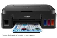 Canon G2010 All-in-One Ink Printer Review