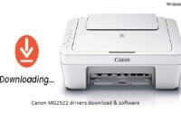 Canon MG2522 drivers download & software