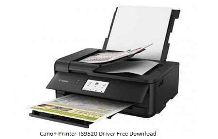 Canon Printer TS9520 Driver Free Download