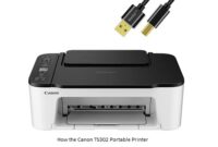 How the Canon TS302 Portable Printer is Revolutionizing Mobile Printing