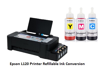 Epson L120 Printer Refillable Ink Conversion