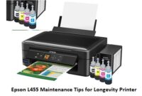 Epson L455 Maintenance Tips for Longevity Printer