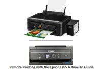 Remote Printing with the Epson L455 A How-To Guide
