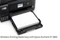 Wireless Printing Made Easy with Epson EcoTank ET-3850