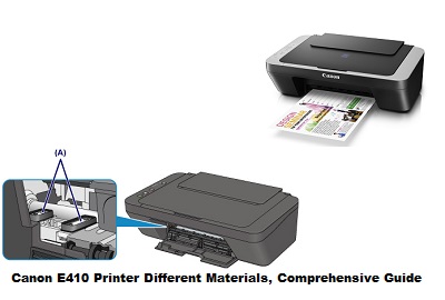 Canon E410 Printer Different Materials, Comprehensive Guide
