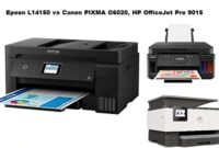 Epson L14150 vs Canon PIXMA G6020, HP OfficeJet Pro 9015
