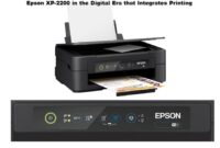 Epson XP-2200 in the Digital Era that Integrates Printing