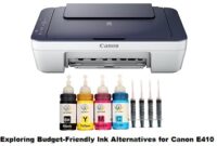 Exploring Budget-Friendly Ink Alternatives for Canon E410