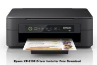Epson XP-2155 Driver Installer Free Download