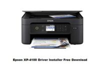 Epson XP-4100 Driver Installer Free Download